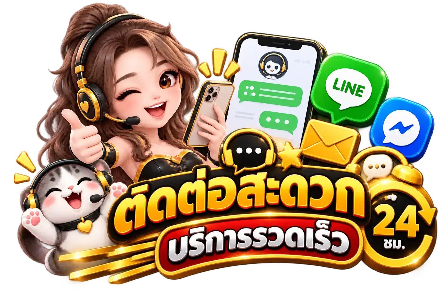 ติดต่อสะดวก บริการรวดเร็ว